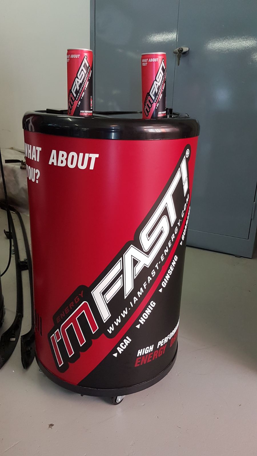 I’M FAST! COOLERS BRANDED